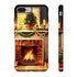 Warm Chirstmas Hearth - Impact Resistant Phone Case iPhone 8 Plus Matte